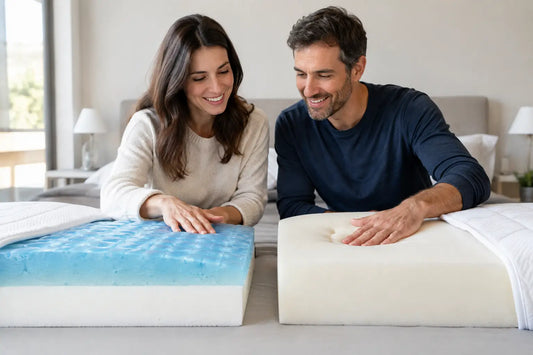 Differenza tra memory gel e memory foam spiegata